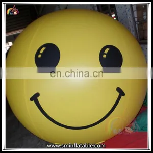 New Inflatable Emoji Face Printed Custom Design Balloon Helium Expression Advertising Balloon On Sale thumbnail-1