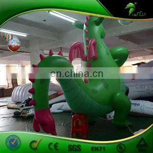 Big Belly Dragon, Inflatable Green Dragon Toys thumbnail-5