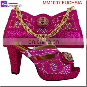 Party Shoes With Matching Bags High Heels Wedges Italian Shoes and Matching Bags thumbnail-2