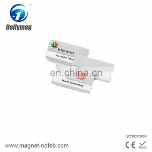OEM Factory Acrylic Magnet Name Badge/NameTag/Nameplate/Badge Holder Leather thumbnail-5