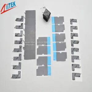 3w High Conductivity Thermal Conductive Gap Filler Without Silicone Materials for Set Top Box thumbnail-1