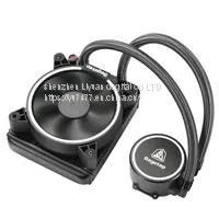 Segotep Becool 120 CPU Water Cooling Fan Silent Intelligent Temperature Controller With LED White Light 120mm Fan thumbnail-1