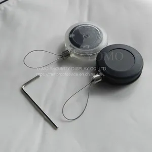 Mini Round Anti-theft Retractable Display Pull Box Recoiler thumbnail-3