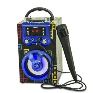 Trending Products Mini Speaker Christmas Gift Karaoke Speaker With Multi Color Blue Tooth Karaoke Speaker Factory Price thumbnail-2