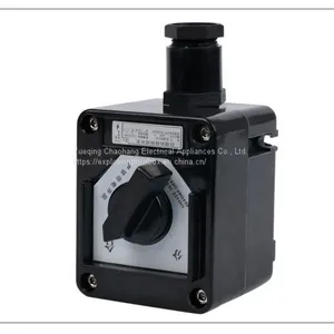 Engineering Plastic Explosion-proof Anti-corrosion Lighting Switch Bzm8050-10a Waterproof Dustproof Explosion-proof Switch AC220 thumbnail-1