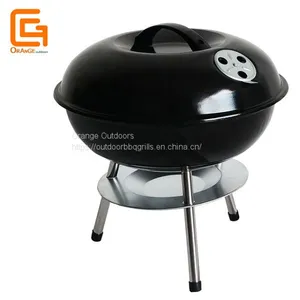 Mini Kettle Grill Outdoor Free Standing Round Grills thumbnail-1