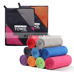 Microfiber Towles Double Brushed Quick Dry Light Weight Super Absorbent Easy to Clean thumbnail-1