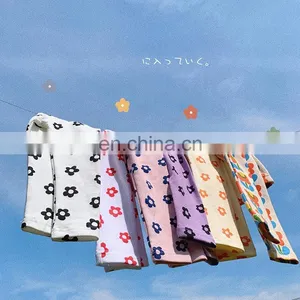5648 Quickly Delivery Supplier Kid Girls Autumn Floral Outwear Legging thumbnail-3