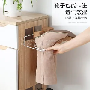 Shoe Rack Custom Non-perforating Wall-mounted Simple Boots Rack Home Storage Rack thumbnail-1