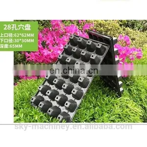 128 Cells Plastic Cell Seed Nursery Biodegradable Seed Tray thumbnail-4