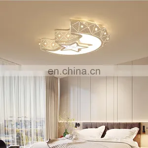 Creative Ceiling Bedroom Lights Modern Simple Lights Stars Moon Lights for Children Room thumbnail-3