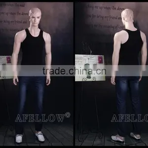 Stnad Realist Muscle Men Mannequin Cheap Fiberglass Dummy WEN7 thumbnail-2