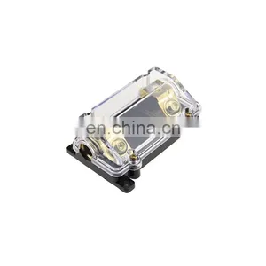 New Automotive Panel Mount Plated Agu Auto Car Audio Anl Fuse Holder thumbnail-3