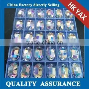 0106L China Factory Flat Back Sew on Crystals Ab,crystals Sew On,sew on Crystals for Dresses thumbnail-6