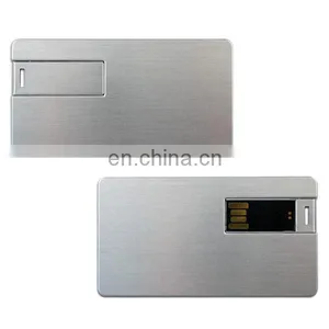 OEM Manufacturers Wholesale Metal Usb Business Card Metal Card Usb Cheap Metal Business Card Usb thumbnail-1