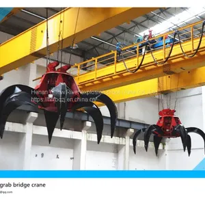 China's High Quality and Low Price 20 Ton Garbage Grab Bridge Double Beam Crane, Power Plant Double Beam Crane, Grab Dou thumbnail-2