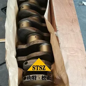 Crankshaft 6735-01-1310 for Komatsu 6D102 Engine WA200-5 WA250-5 WA320 Wheel Loader SA6D102E thumbnail-1
