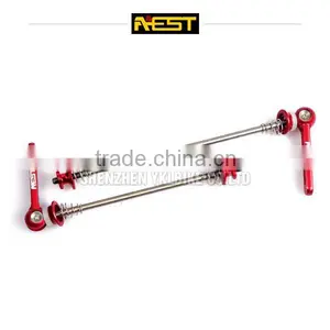 AEST CNC Machined Titanium Bicycle Quick Release Skewer thumbnail-2