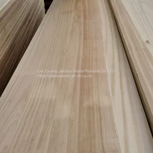 PAULOWNIA/poplar/radiata Pine Solid Wood EDGE GLUED PANEL, Finger Jointed Boards thumbnail-4