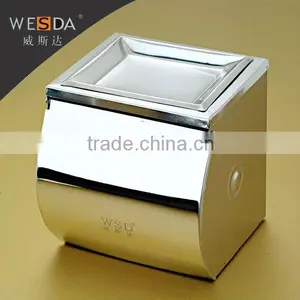WESDA Bathroom Accessories- Stainless Steel Bathroom Paper Holder thumbnail-1