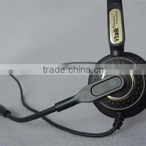 Unidirectional Microphone High Quality Call Center USB 3.5mm Rj9 Headset Quality Choice thumbnail-2