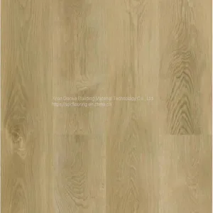 GKBM LS-M028 Eco-friendly Unilin Click Brown Burlywood Wood Grain SPC Flooring thumbnail-2