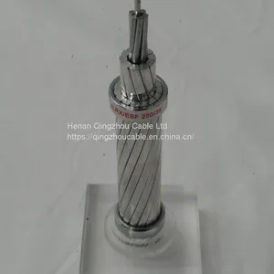 ACSR/TW Conductor Aluminum Conductor. Steel Reinforced. Trapezoidal Shaped Aluminum Strands. thumbnail-2