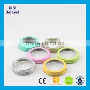 High Quality Two-pieces Metal Mason Jar Cap Custom Printing Metal Lids thumbnail-4