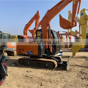 Hitachi Zx60-3 Crawler Mini Excavator , Second Hand Hitachi Zx60 Zx120 Zx130 Zx135 Excavator , Hitachi Machinery thumbnail-5