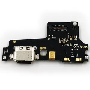 USB Charging Dock Flex Cable For Motorola Moto One Charger Port Connector Board Replacement Parts thumbnail-1