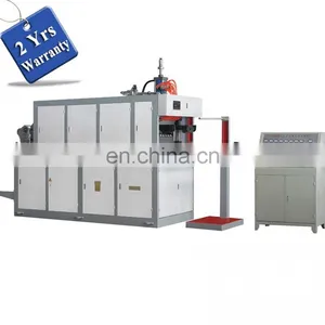 UD750B CE CSA Certificate Approval Automatic PP PET PS Plastic Dish Plate Tray Thermoforming Making Machine thumbnail-1