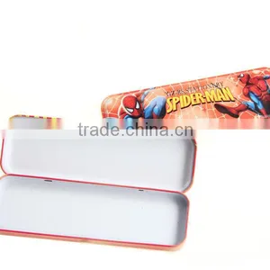 Cute Pencil Box Metal Tin Pencil Case School Stationery thumbnail-6