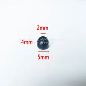 The Manufacturer Directly Supplies Small Black Wood Beads 4mm Wood Beads, Scattered Colored Wood Beads, Wooden Round Balls, Wooden Half Hole Beads thumbnail-3