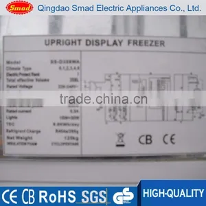 150L- 900L Upright Beverage Cooler Glass Door Display Fridge Quality Choice thumbnail-5