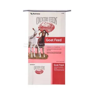 Livestock Feed Packing Bag Custom Design Lamination Packaging Pp Woven Rabbit Feed Packing Bag thumbnail-4