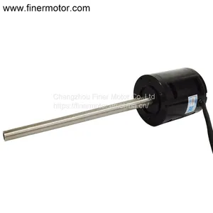 80mm Brushless DC Motor With Long Shaft From Finermotor thumbnail-1