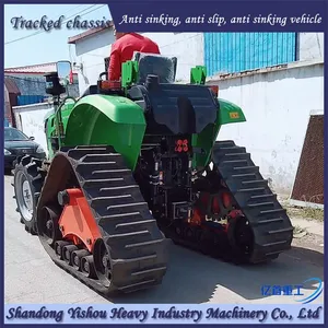 Tractor Modification With Triangular Track Wheels for Paddy Field Work to Increase Power thumbnail-4