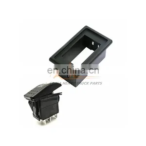 China Heavy Truck C7h/T7h/T5g Sinotruk Truck Spare Parts 812W25503-5001 Rocker Switch Mounting Outer Frame (Six) thumbnail-2