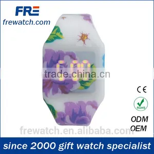 New Arriving Cartoon Pattern Lovely Led Watch for Children thumbnail-4