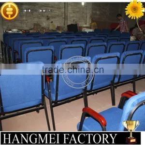 Hot Sale Most Popular Auditorium Hall Armrest Church Chair thumbnail-5