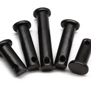 High Strength Flat Head Pin Shaft With Hole Cylindrical Head Solid Positioning Pin Shaft Special Shaped Pin Shaft Bolt thumbnail-1