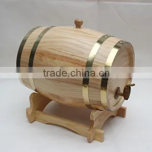 2016 New Design Wine Barrel Cheap Wooden Barrel Wooden Barrel thumbnail-2