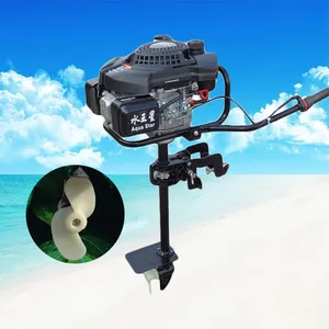 9HP Portable Outboard Motor for Fishing Inflatable Boats - Durable, Fuel-Efficient Gas Engine - Wholesale Available thumbnail-1