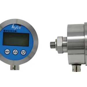 Kyue Digital Vacuum Pressure Gauge -100kPa 200MPa 0.05% Accuracy Bar PSI Water Liquid Hydraulic Gas Air Digital Pressure Gauge thumbnail-2