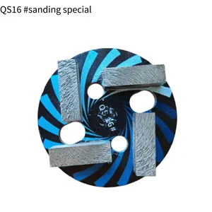 Qingbi Super Hard Floor Iron Grinding Disc, 4-inch Diamond Floor Grinding Head, Sharp and Durable With a Complete Range of Models thumbnail-3