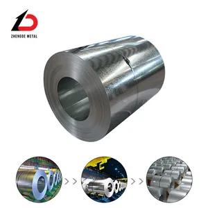 Galvanized Steel Coils Zinc Coated Cold Rolled Hot Dipped Galvanized Steel Hard Custom Metal Roofing Sheet Coil thumbnail-1
