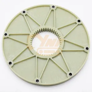 YZ40281578 OEM Disc Nylon Flange Rigid Type 2000 N-M Rated Torque Crankshaft Coupling Assembly for Excavator Flywheel thumbnail-6