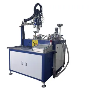 2-Part Epoxy Silicone Polyurethane Auto Glue Dispenser 3 Axis 2K AB Resin Machine China Manufacturing for Auto Potting thumbnail-1