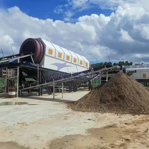 OEM Municipal Solid Waste Sorting Machine Solid Waste Treatment Machinery Trommel Screen Equipment EPC thumbnail-5