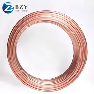 ASTM C10200 C11000 C12000 Purple Copper Tube Pipes for Air Conditioning Copper Tube thumbnail-5